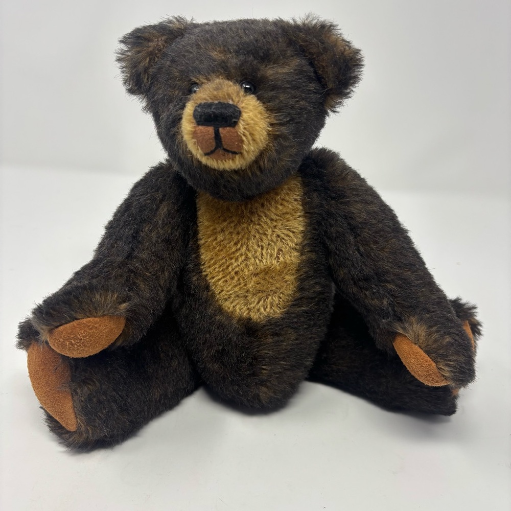 Handmade Teddy Bear Jointed Mohair Artisan OOAK Retro Decor Plush Gift